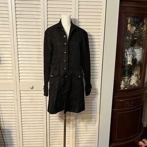 Elegant Black Trench Coat for Women